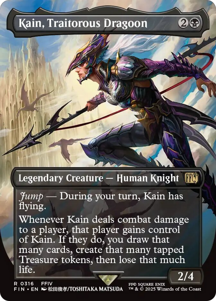 Kain, Traitorous Dragoon (Borderless) [FINAL FANTASY] | Pegasus Games WI