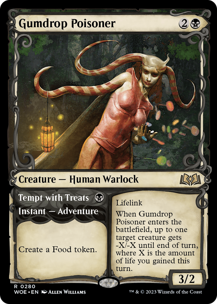 Gumdrop Poisoner // Tempt with Treats (Showcase) [Wilds of Eldraine] | Pegasus Games WI