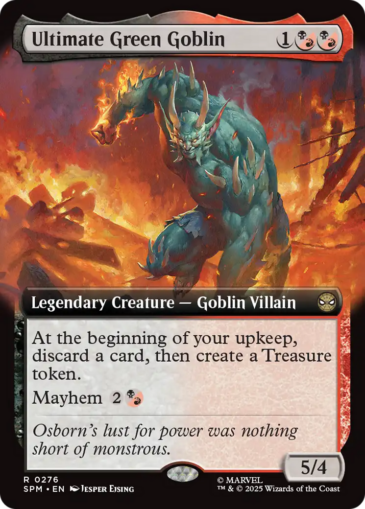 Ultimate Green Goblin (Extended Art) [Marvel's Spider-Man] | Pegasus Games WI