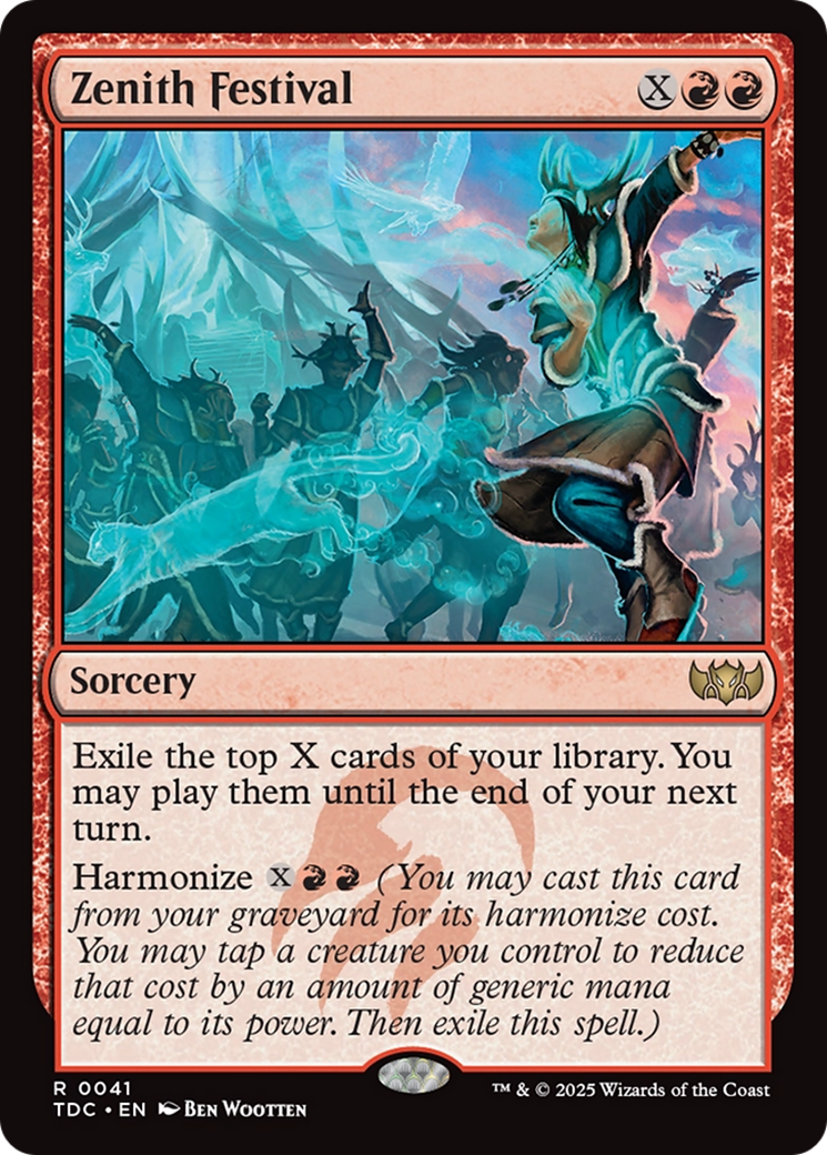 Zenith Festival [Tarkir: Dragonstorm Commander] | Pegasus Games WI