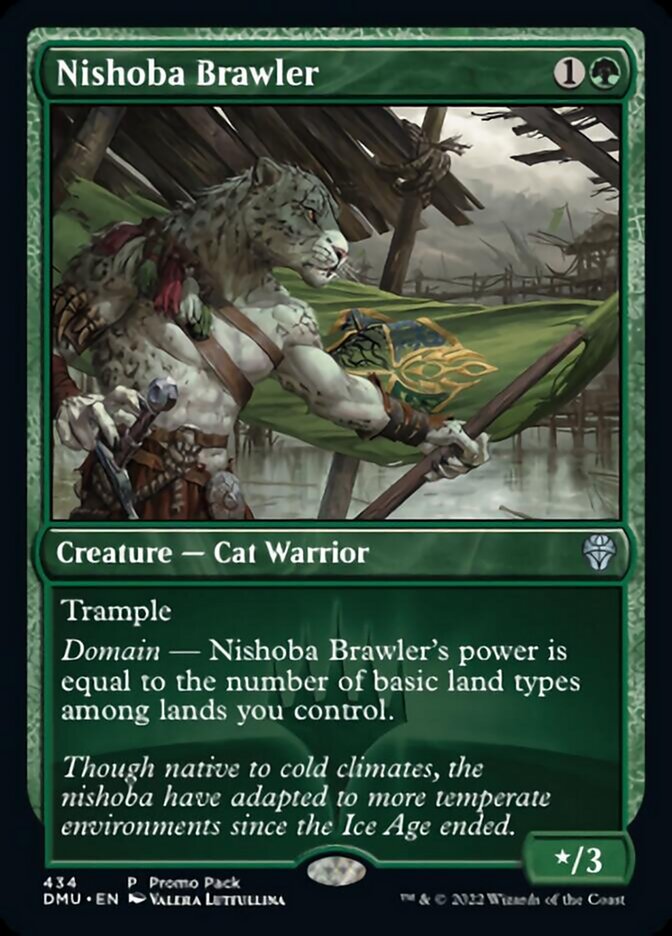 Nishoba Brawler (Promo Pack) [Dominaria United Promos] | Pegasus Games WI