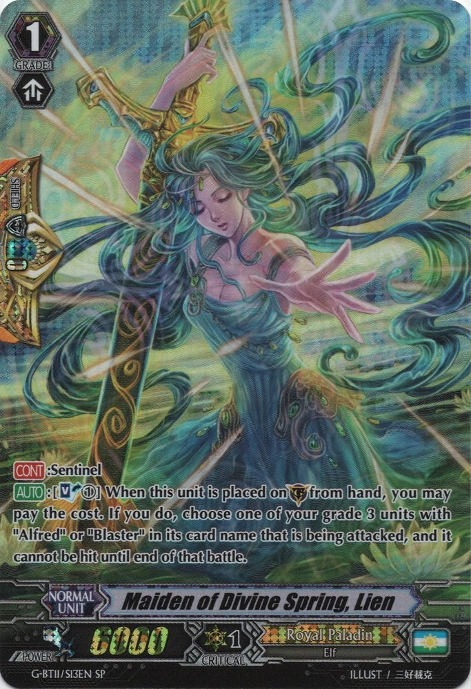 Maiden of Divine Spring, Lien (G-BT11/S13EN) [Demonic Advent] | Pegasus Games WI