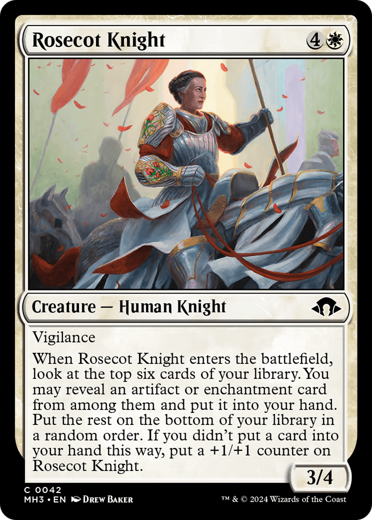 Rosecot Knight [Modern Horizons 3] | Pegasus Games WI
