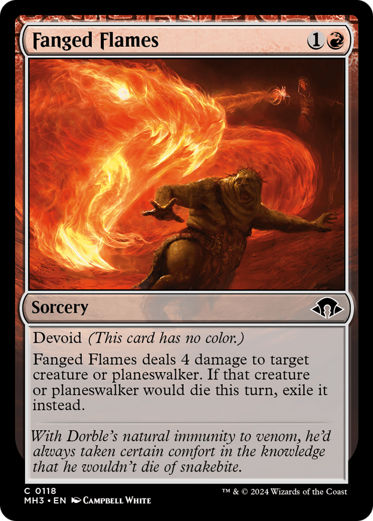 Fanged Flames [Modern Horizons 3] | Pegasus Games WI