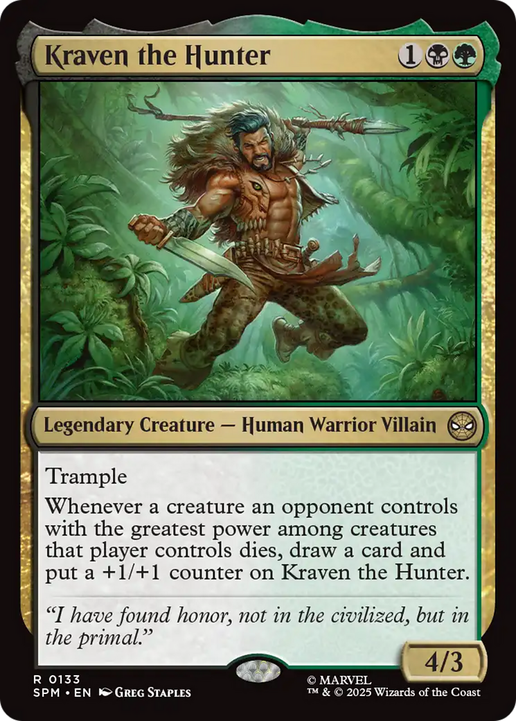 Kraven the Hunter [Marvel's Spider-Man] | Pegasus Games WI