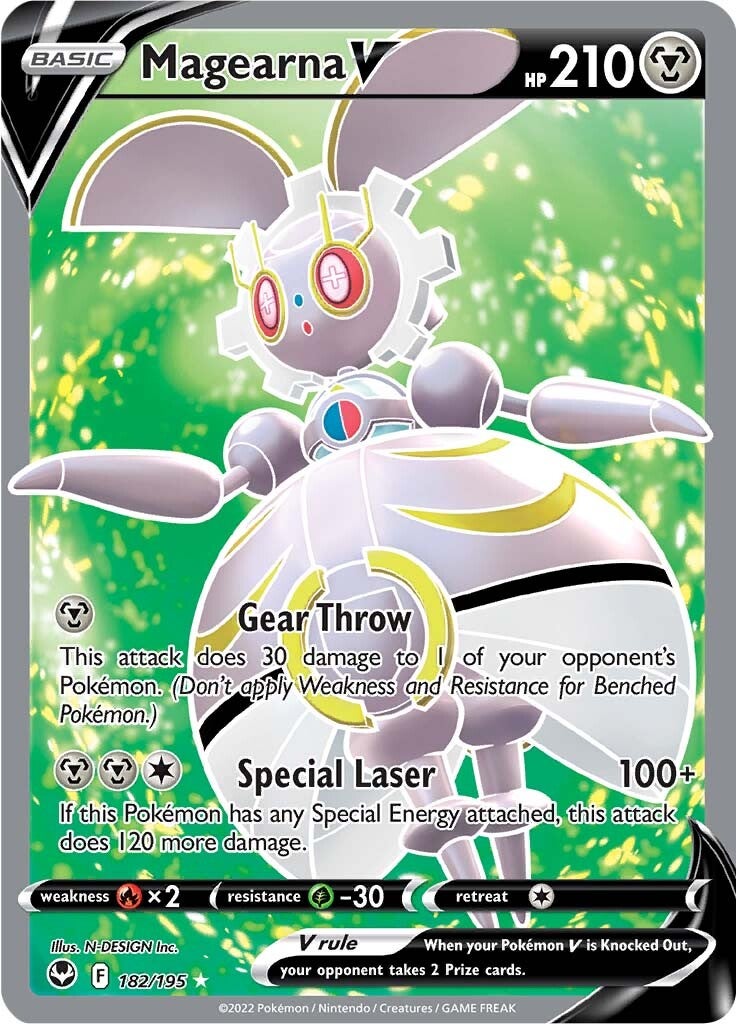 Magearna V (182/195) [Sword & Shield: Silver Tempest] | Pegasus Games WI