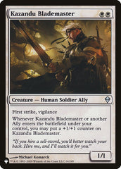 Kazandu Blademaster [The List] | Pegasus Games WI