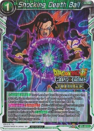 Shocking Death Ball (BT5-075) [Judge Promotion Cards] | Pegasus Games WI