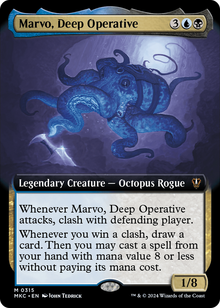 Marvo, Deep Operative (Extended Art) [Murders at Karlov Manor Commander] | Pegasus Games WI