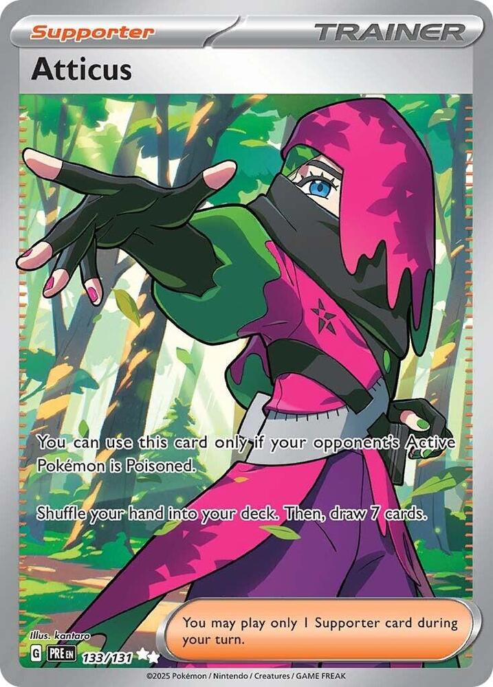 Atticus (133/131) [Scarlet & Violet: Prismatic Evolutions] | Pegasus Games WI