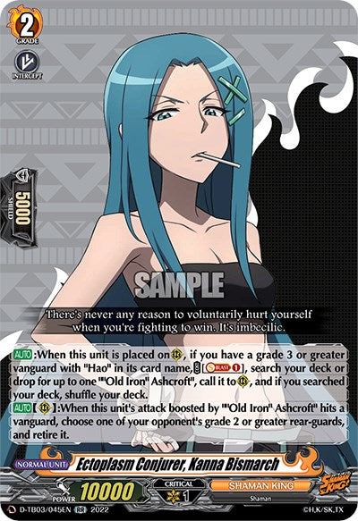 Ectoplasm Conjurer, Kanna Bismarch (D-TB03/045EN) [Shaman King] | Pegasus Games WI