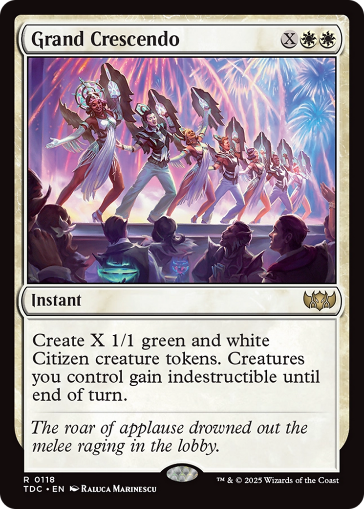 Grand Crescendo [Tarkir: Dragonstorm Commander] | Pegasus Games WI