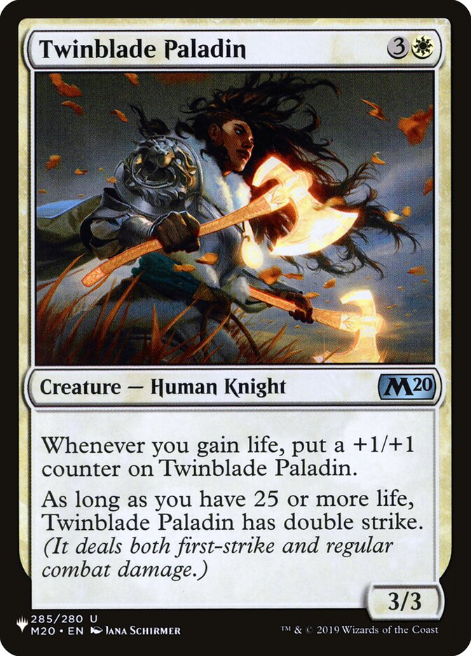 Twinblade Paladin [The List] | Pegasus Games WI