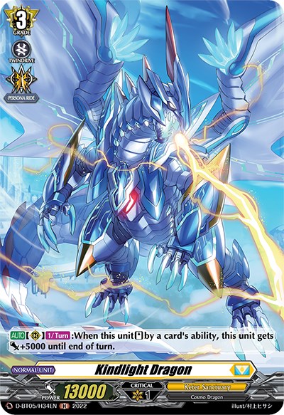 Kindlight Dragon (D-BT05/H34EN) [Triumphant Return of the Brave Heroes] | Pegasus Games WI