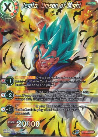 Vegito, Unison of Might (BT10-003) [Rise of the Unison Warrior 2nd Edition] | Pegasus Games WI