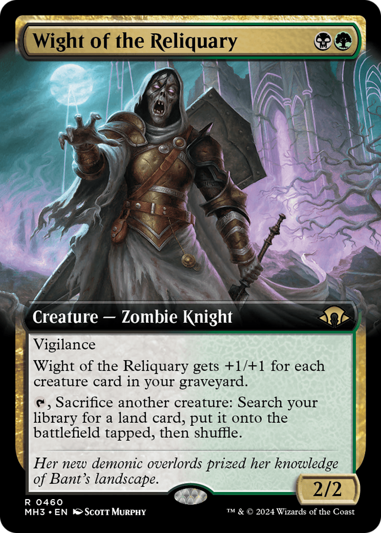 Wight of the Reliquary (Extended Art) [Modern Horizons 3] | Pegasus Games WI