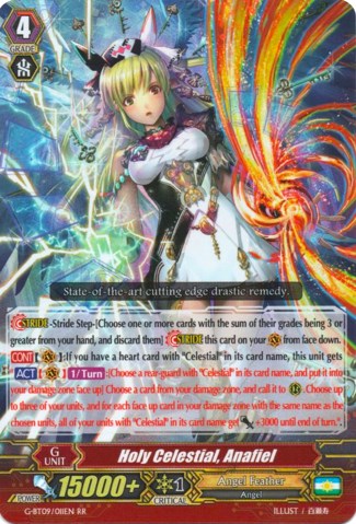 Holy Celestial, Anafiel (G-BT09/011EN) [Divine Dragon Caper] | Pegasus Games WI