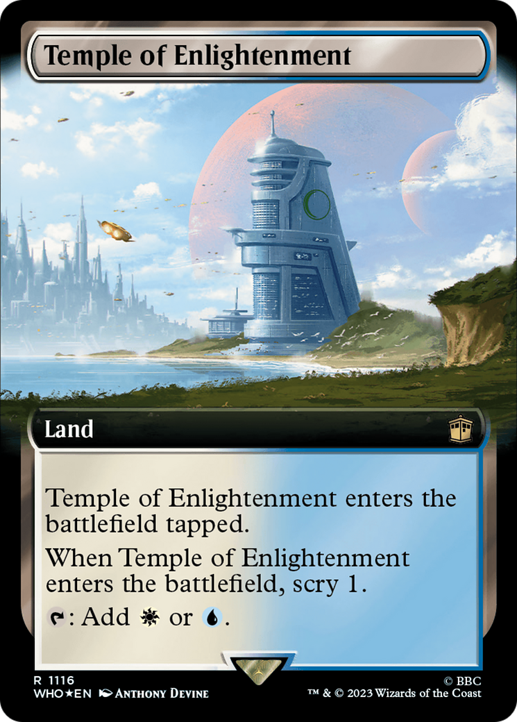 Temple of Enlightenment (Extended Art) (Surge Foil) [Doctor Who] | Pegasus Games WI