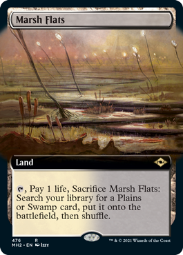 Marsh Flats (Extended Art) [Modern Horizons 2] | Pegasus Games WI