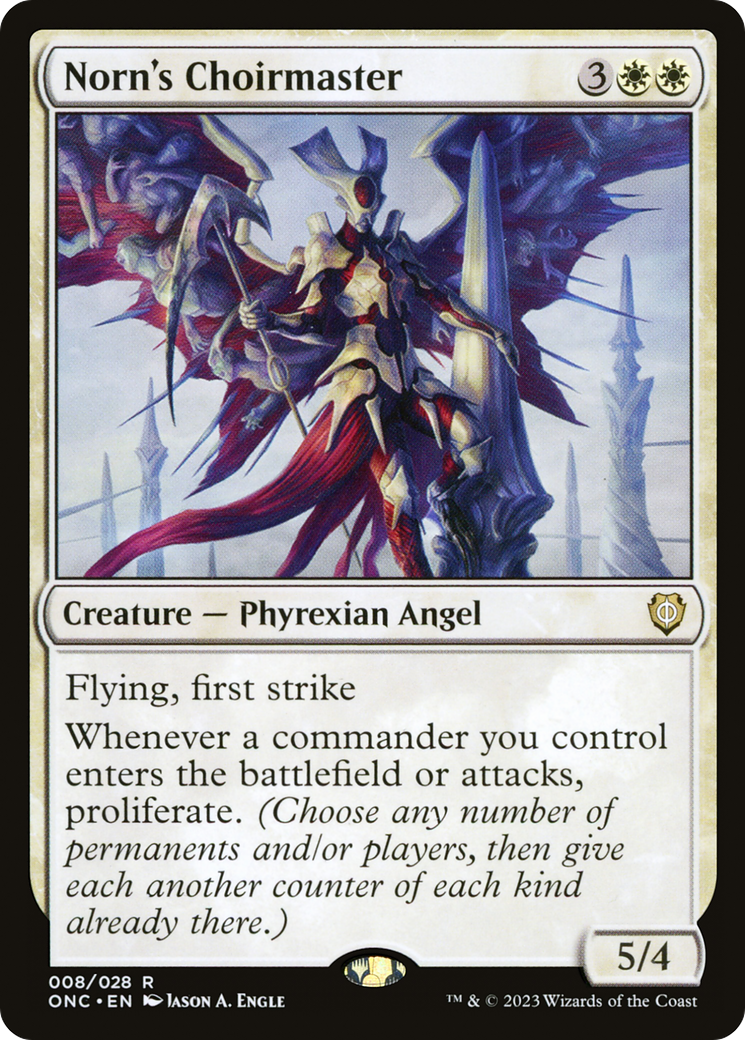 Norn's Choirmaster [Phyrexia: All Will Be One Commander] | Pegasus Games WI