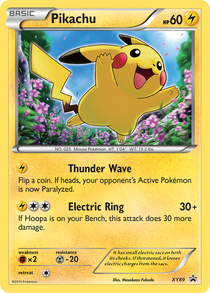 Pikachu (XY89) (Collector Chest) [XY: Black Star Promos] | Pegasus Games WI