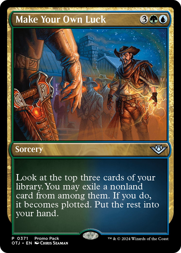 Make Your Own Luck (Promo Pack) [Outlaws of Thunder Junction Promos] | Pegasus Games WI