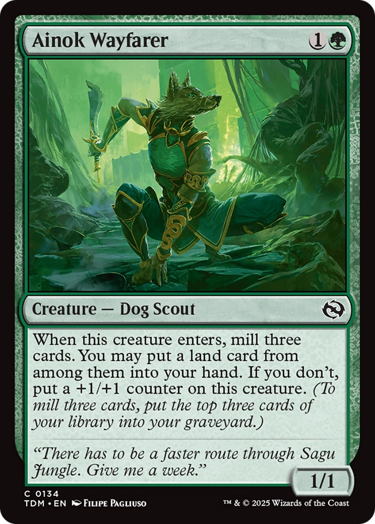 Ainok Wayfarer [Tarkir: Dragonstorm] | Pegasus Games WI