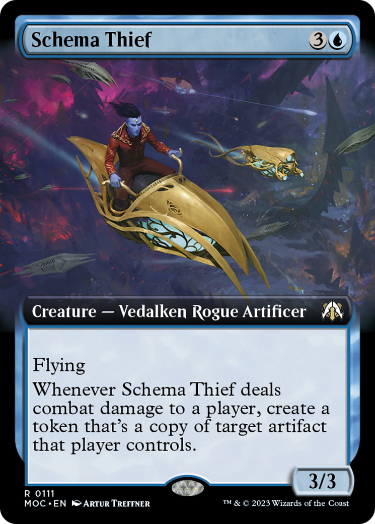 Schema Thief (Extended Art) [March of the Machine Commander] | Pegasus Games WI