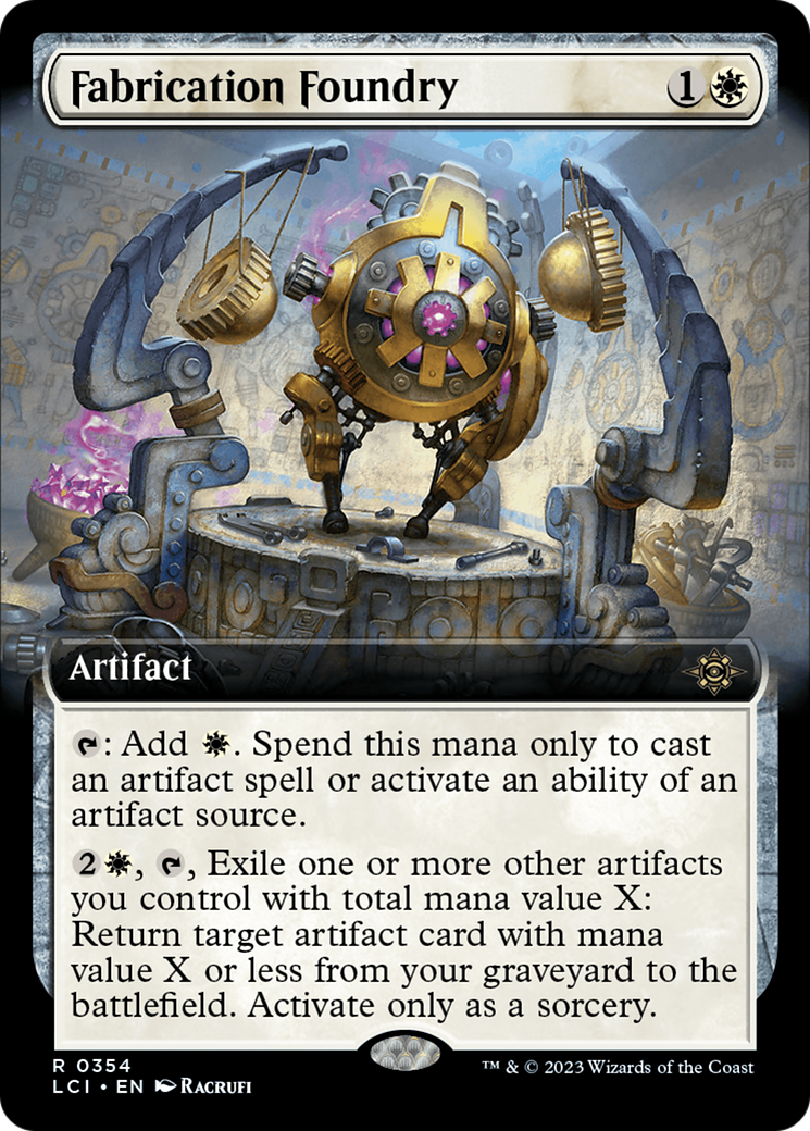 Fabrication Foundry (Extended Art) [The Lost Caverns of Ixalan] | Pegasus Games WI
