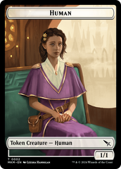 Detective // Human Double-Sided Token [Murders at Karlov Manor Tokens] | Pegasus Games WI