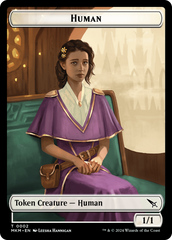 Thopter (0020) // Human Double-Sided Token [Murders at Karlov Manor Tokens] | Pegasus Games WI