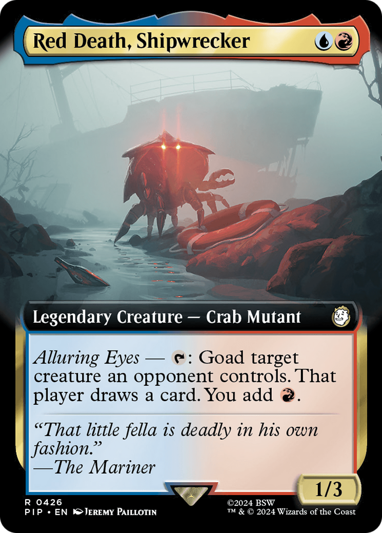 Red Death, Shipwrecker (Extended Art) [Fallout] | Pegasus Games WI