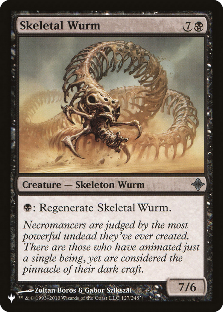 Skeletal Wurm [The List] | Pegasus Games WI