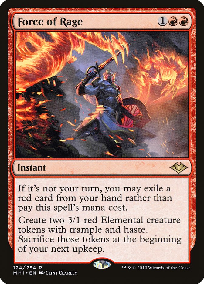 Force of Rage [Modern Horizons] | Pegasus Games WI