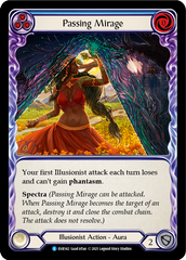 Passing Mirage (Blue) [EVR142] (Everfest)  1st Edition Rainbow Foil | Pegasus Games WI