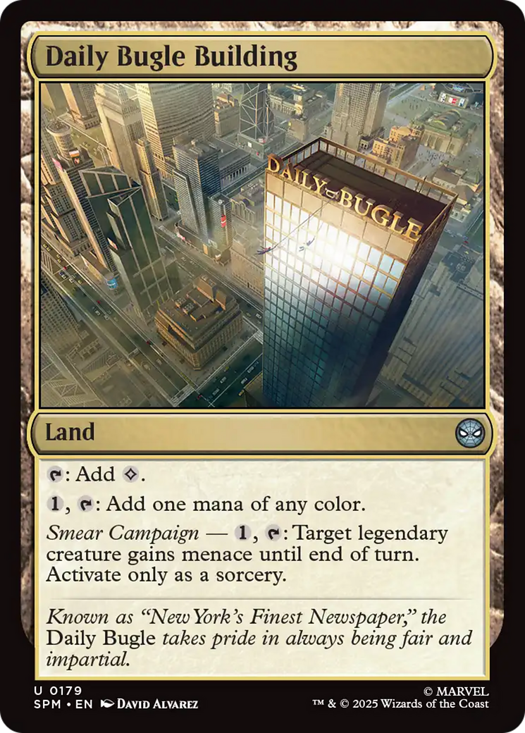 Daily Bugle Building [Marvel's Spider-Man] | Pegasus Games WI