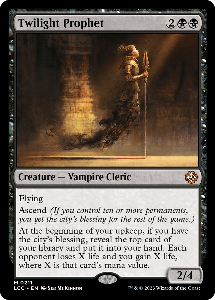 Twilight Prophet [The Lost Caverns of Ixalan Commander] | Pegasus Games WI