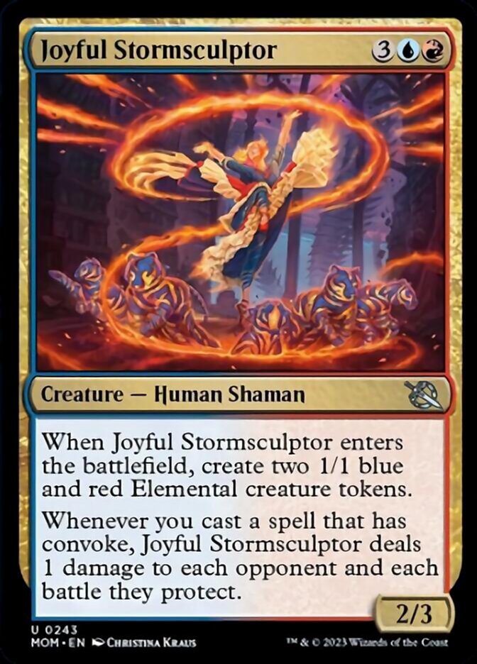 Joyful Stormsculptor [March of the Machine] | Pegasus Games WI