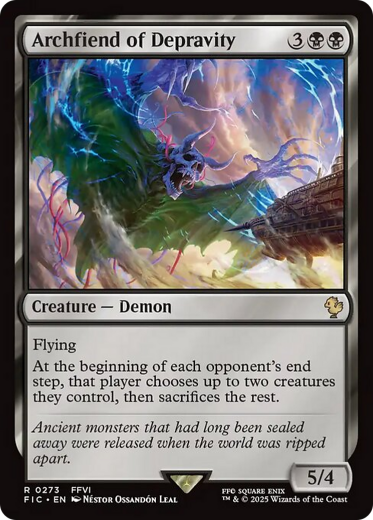 Archfiend of Depravity [FINAL FANTASY Commander] | Pegasus Games WI