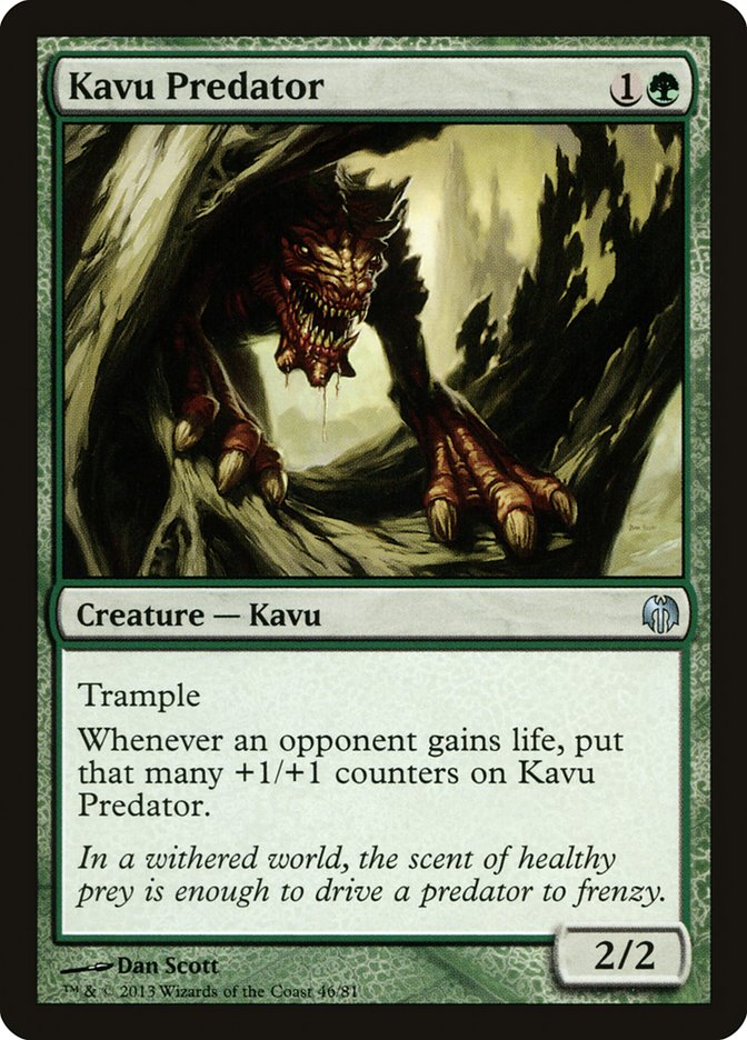 Kavu Predator [Duel Decks: Heroes vs. Monsters] | Pegasus Games WI