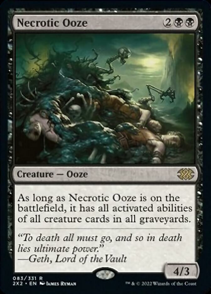 Necrotic Ooze [Double Masters 2022] | Pegasus Games WI