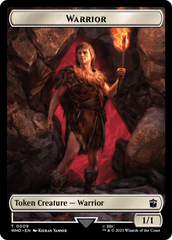Warrior // Clue (0021) Double-Sided Token [Doctor Who Tokens] | Pegasus Games WI