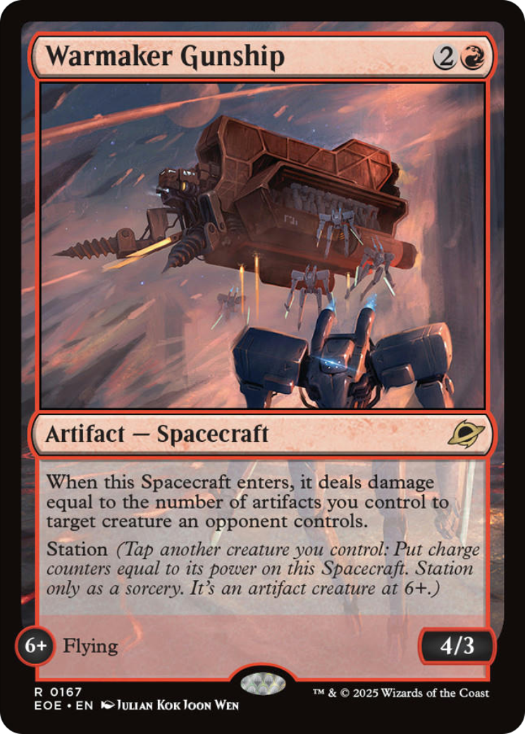 Warmaker Gunship [Edge of Eternities] | Pegasus Games WI