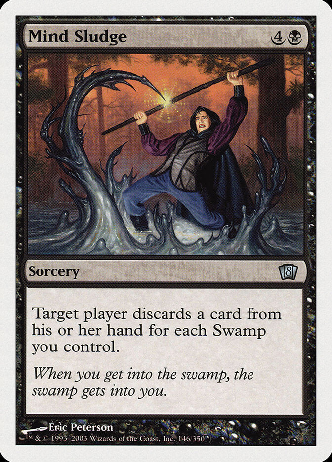 Mind Sludge (8th Edition) (Oversized) [Oversize Cards] | Pegasus Games WI