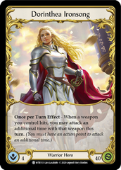 Dorinthea // Dorinthea Ironsong [U-WTR114 // U-WTR113] (Welcome to Rathe Unlimited)  Unlimited Normal | Pegasus Games WI