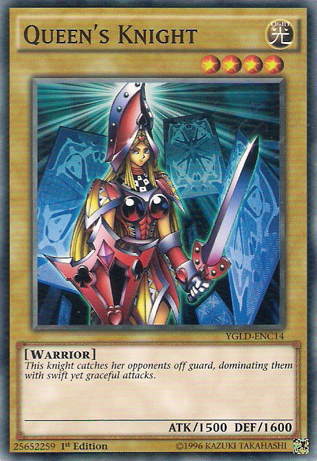 Queen's Knight [YGLD-ENC14] Common | Pegasus Games WI