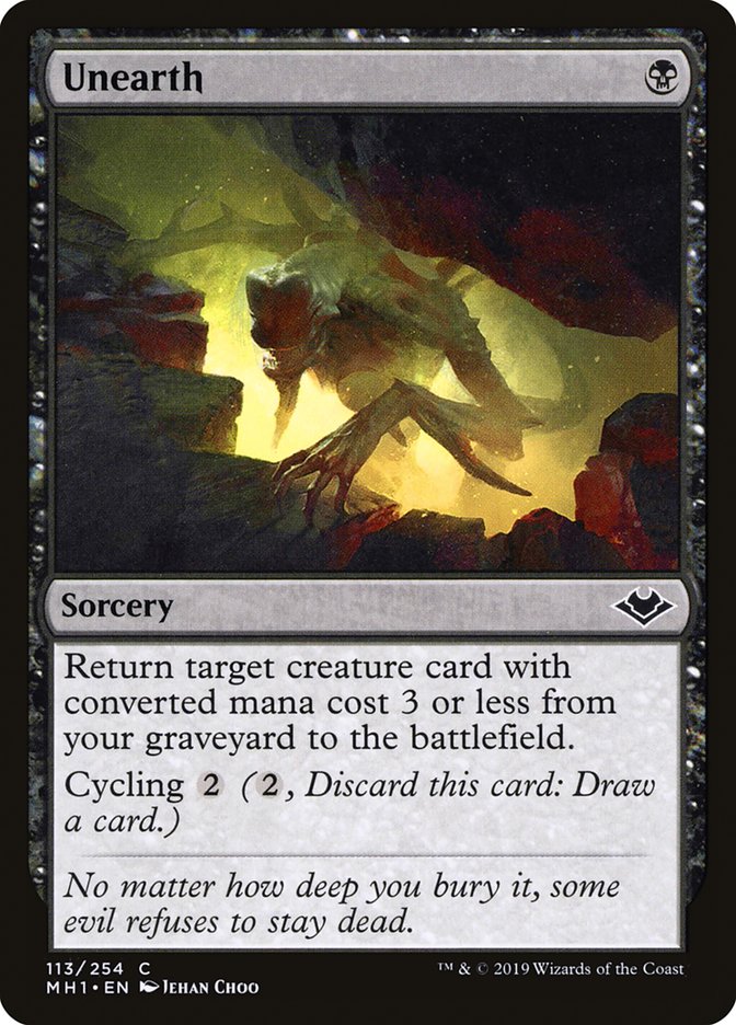 Unearth [Modern Horizons] | Pegasus Games WI