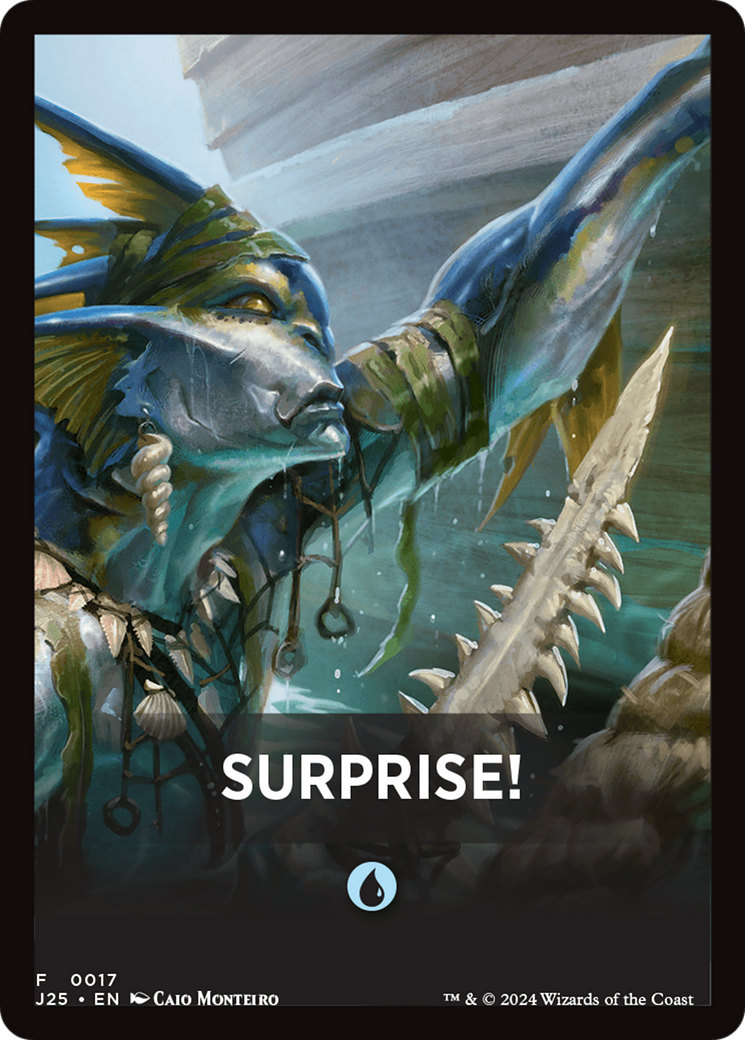Surprise! Theme Card [Foundations Jumpstart Front Cards] | Pegasus Games WI