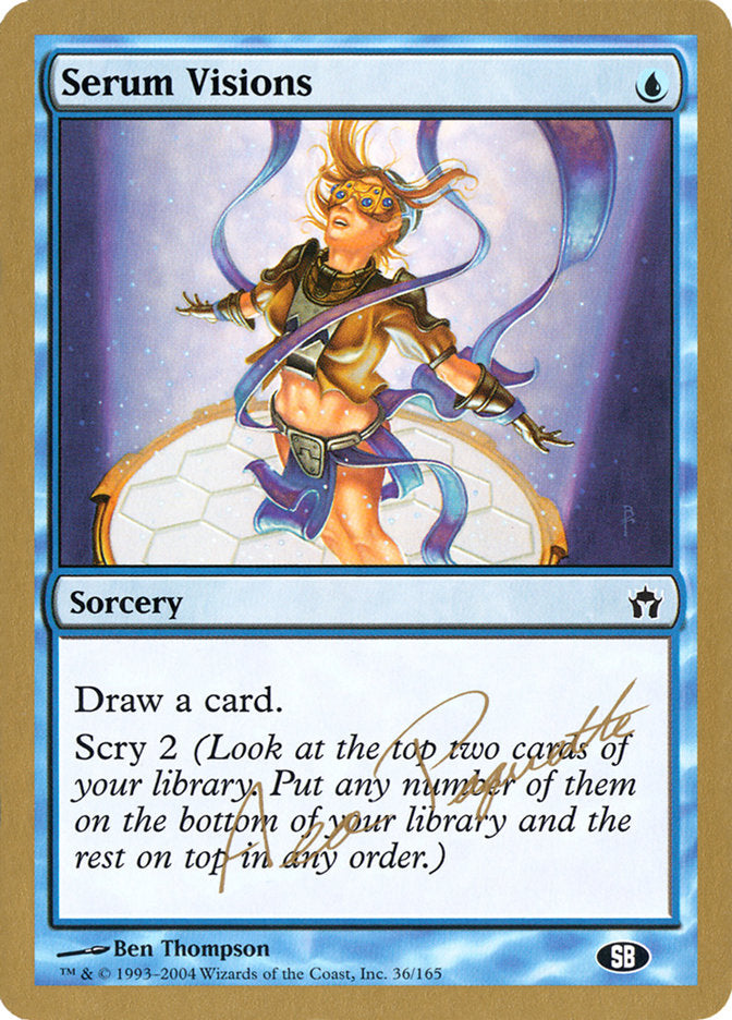 Serum Visions (Aeo Paquette) (SB) [World Championship Decks 2004] | Pegasus Games WI