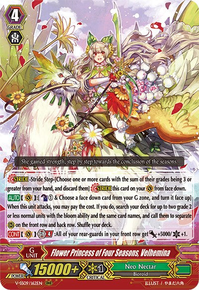 Flower Princess of Four Seasons, Velhemina (V-SS09/162EN) [Revival Selection] | Pegasus Games WI